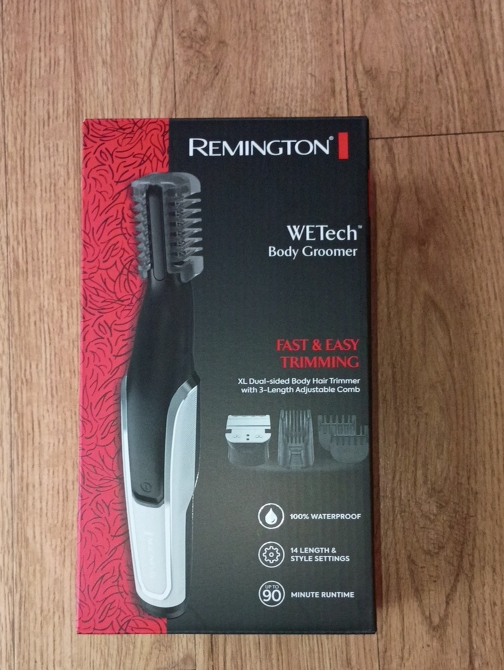 Remington Black & White WETech Body Groomer